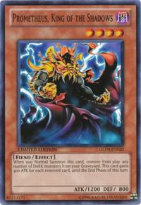 Prometheus, King of the Shadows - Gold Series 4: Pyramids Edition YuGiOh trading card