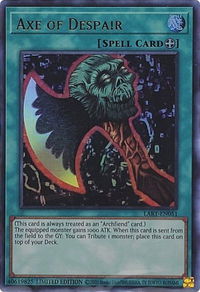 Axe of Despair - The Lost Art Promotion (LART) #LART-EN051 - Ultra Rare YuGiOh Trading Card