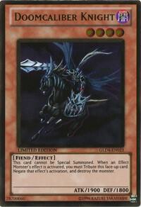 Doomcaliber Knight - Gold Series 4: Pyramids Edition YuGiOh trading card