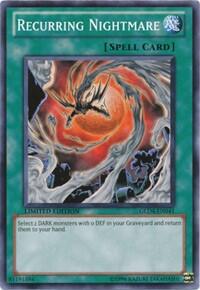 Recurring Nightmare - Gold Series 4: Pyramids Edition (GLD4) #GLD4-EN041 - Common / Short Print YuGiOh Trading Card