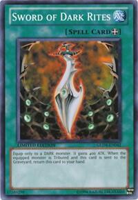 Sword of Dark Rites - Gold Series 4: Pyramids Edition (GLD4) #GLD4-EN042 - Common / Short Print YuGiOh Trading Card