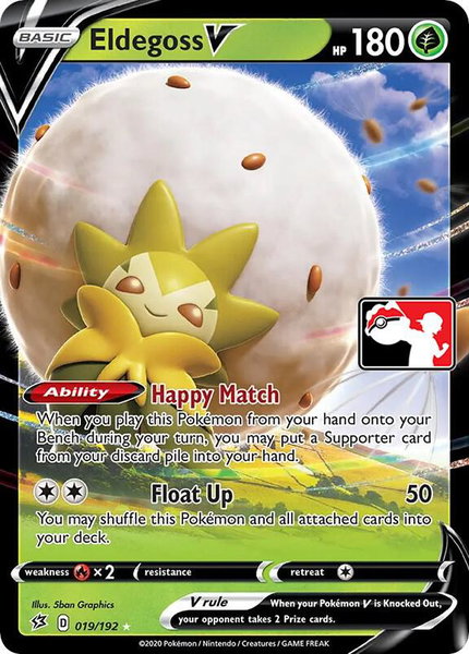 Eldegoss V - Prize Pack Series Cards Pokémon trading card