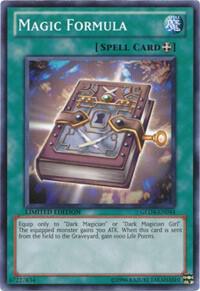 Magic Formula trading card from Gold Series 4: Pyramids Edition Magic Formula - Gold Series 4: Pyramids Edition YuGiOh trading card