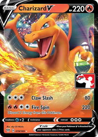 Charizard V (Prize Pack Series 1) - Prize Pack Series Cards  #019/189 - Ultra Rare Pokémon Trading Card