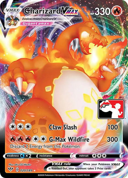 Charizard VMAX - Prize Pack Series Cards Pokémon trading card