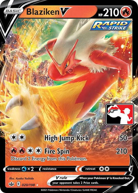 Blaziken V - Prize Pack Series Cards Pokémon trading card