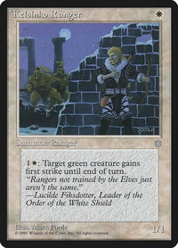 Kelsinko Ranger - Ice Age (ICE) #33 - Common Magic: The Gathering Trading Card