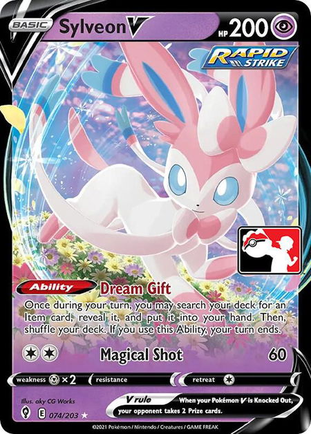 Sylveon V - Prize Pack Series Cards Pokémon trading card