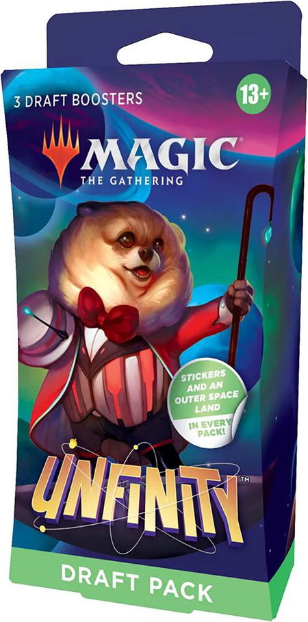 Unfinity - 3-Booster Draft Pack - Unfinity Magic: The Gathering trading card