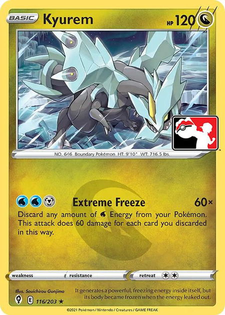 Kyurem - Prize Pack Series Cards Pokémon trading card