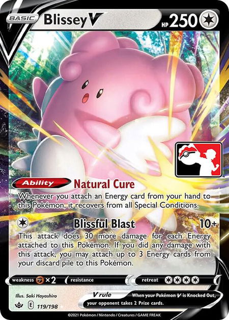 Blissey V - Prize Pack Series Cards Pokémon trading card