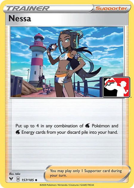 Nessa - Prize Pack Series Cards Pokémon trading card