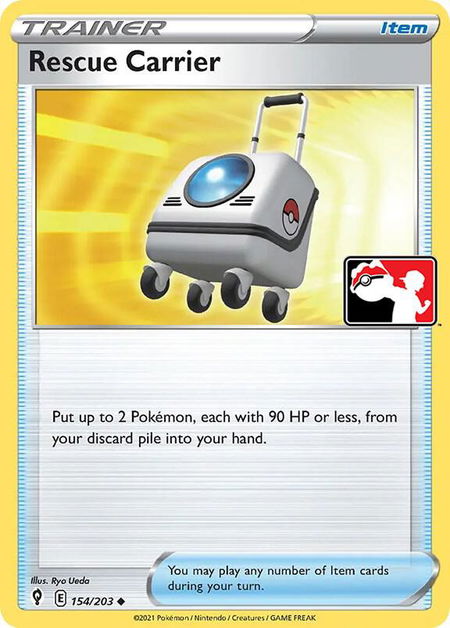 Rescue Carrier - Prize Pack Series Cards Pokémon trading card