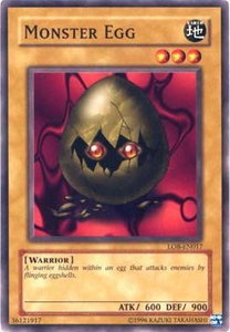Monster Egg - Legend of Blue Eyes White Dragon (Worldwide English) (LOB-EN) #LOB-EN017 - Common / Short Print YuGiOh Trading Card