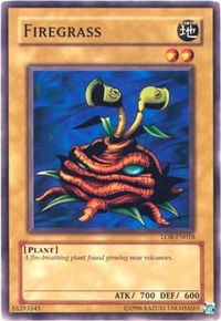 Firegrass - Legend of Blue Eyes White Dragon (Worldwide English) (LOB-EN) #LOB-EN018 - Common / Short Print YuGiOh Trading Card