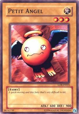 Petit Angel trading card from Legend of Blue Eyes White Dragon (Worldwide English) Petit Angel - Legend of Blue Eyes White Dragon (Worldwide English) YuGiOh trading card