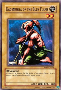 Kagemusha of the Blue Flame - Legend of Blue Eyes White Dragon (Worldwide English) (LOB-EN) #LOB-EN028 - Common / Short Print YuGiOh Trading Card
