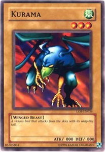 Kurama - Legend of Blue Eyes White Dragon (Worldwide English) (LOB-EN) #LOB-EN039 - Common / Short Print YuGiOh Trading Card