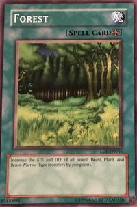 Forest - Legend of Blue Eyes White Dragon (Worldwide English) (LOB-EN) #LOB-EN046 - Common / Short Print YuGiOh Trading Card