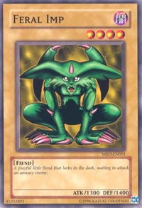 Feral Imp - Metal Raiders (Worldwide English) (MRD-EN) #MRD-EN001 - Common / Short Print YuGiOh Trading Card