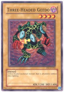 Three-Headed Geedo - Pharaoh's Servant (Worldwide English) (PSV-EN) #PSV-EN002 - Common / Short Print YuGiOh Trading Card