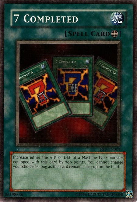 7 Completed - Pharaoh's Servant (Worldwide English) YuGiOh trading card
