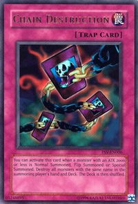 Chain Destruction - Pharaoh's Servant (Worldwide English) (PSV-EN) #PSV-EN006 - Ultra Rare YuGiOh Trading Card