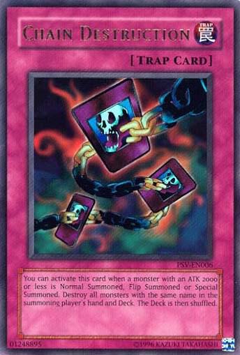 Chain Destruction - Pharaoh's Servant (Worldwide English) YuGiOh trading card