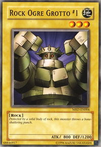 Rock Ogre Grotto #1 - Metal Raiders (Worldwide English) (MRD-EN) #MRD-EN004 - Common / Short Print YuGiOh Trading Card