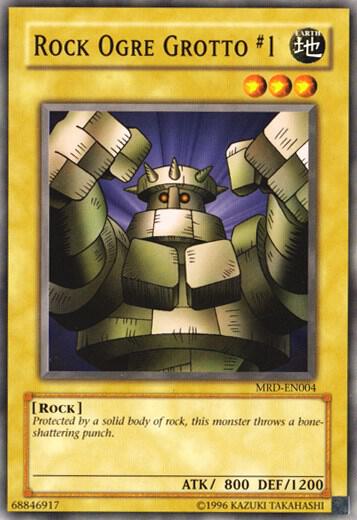 Rock Ogre Grotto #1 trading card from Metal Raiders (Worldwide English) Rock Ogre Grotto #1 - Metal Raiders (Worldwide English) YuGiOh trading card