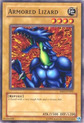 Armored Lizard - Metal Raiders (Worldwide English) YuGiOh trading card