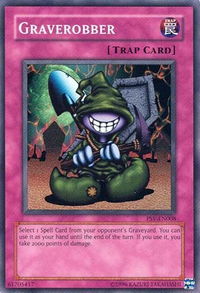 Graverobber - Pharaoh's Servant (Worldwide English) (PSV-EN) #PSV-EN008 - Super Rare YuGiOh Trading Card