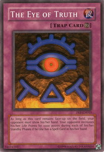 The Eye of Truth - Pharaoh's Servant (Worldwide English) (PSV-EN) #PSV-EN010 - Common / Short Print YuGiOh Trading Card