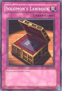 Solomon's Lawbook - Pharaoh's Servant (Worldwide English) (PSV-EN) #PSV-EN013 - Common / Short Print YuGiOh Trading Card