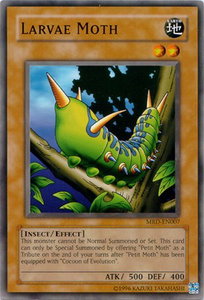 Larvae Moth - Metal Raiders (Worldwide English) (MRD-EN) #MRD-EN007 - Common / Short Print YuGiOh Trading Card
