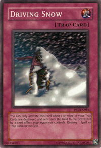 Driving Snow - Pharaoh's Servant (Worldwide English) (PSV-EN) #PSV-EN018 - Common / Short Print YuGiOh Trading Card