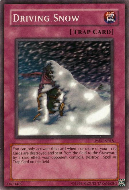 Driving Snow - Pharaoh's Servant (Worldwide English) YuGiOh trading card