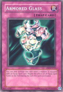 Armored Glass - Pharaoh's Servant (Worldwide English) (PSV-EN) #PSV-EN019 - Common / Short Print YuGiOh Trading Card