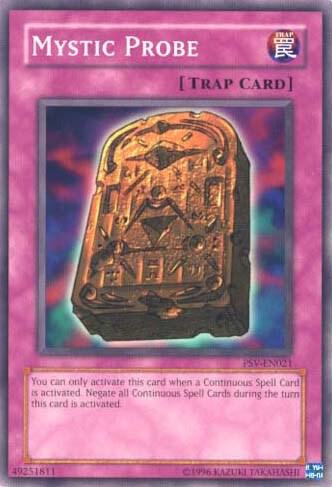 Mystic Probe - Pharaoh's Servant (Worldwide English) YuGiOh trading card