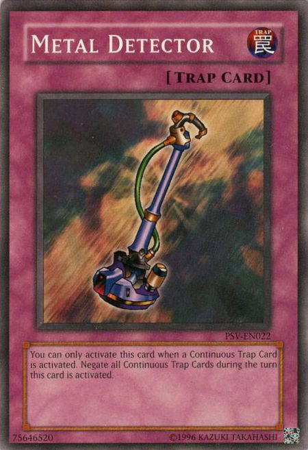 Metal Detector - Pharaoh's Servant (Worldwide English) YuGiOh trading card