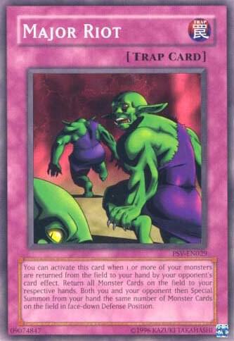 Major Riot - Pharaoh's Servant (Worldwide English) YuGiOh trading card