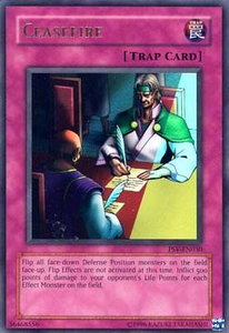 Ceasefire - Pharaoh's Servant (Worldwide English) (PSV-EN) #PSV-EN030 - Ultra Rare YuGiOh Trading Card