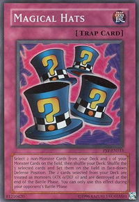 Magical Hats - Pharaoh's Servant (Worldwide English) (PSV-EN) #PSV-EN033 - Super Rare YuGiOh Trading Card