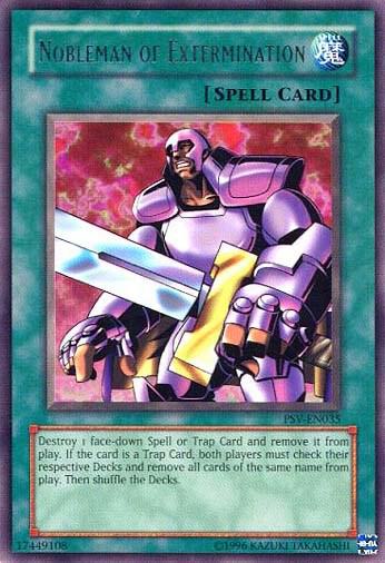 Nobleman of Extermination - Pharaoh's Servant (Worldwide English) YuGiOh trading card