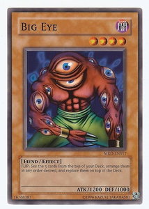 Big Eye - Metal Raiders (Worldwide English) (MRD-EN) #MRD-EN017 - Common / Short Print YuGiOh Trading Card