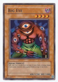Big Eye - Metal Raiders (Worldwide English) (MRD-EN) #MRD-EN017 - Common / Short Print YuGiOh Trading Card