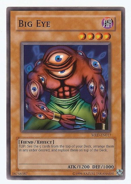 Big Eye - Metal Raiders (Worldwide English) YuGiOh trading card