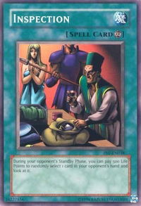 Inspection - Pharaoh's Servant (Worldwide English) (PSV-EN) #PSV-EN038 - Common / Short Print YuGiOh Trading Card