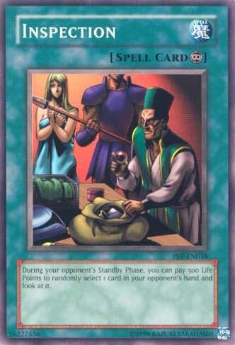 Inspection - Pharaoh's Servant (Worldwide English) YuGiOh trading card