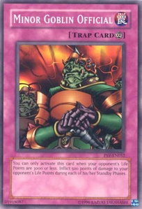 Minor Goblin Official - Pharaoh's Servant (Worldwide English) (PSV-EN) #PSV-EN052 - Common / Short Print YuGiOh Trading Card